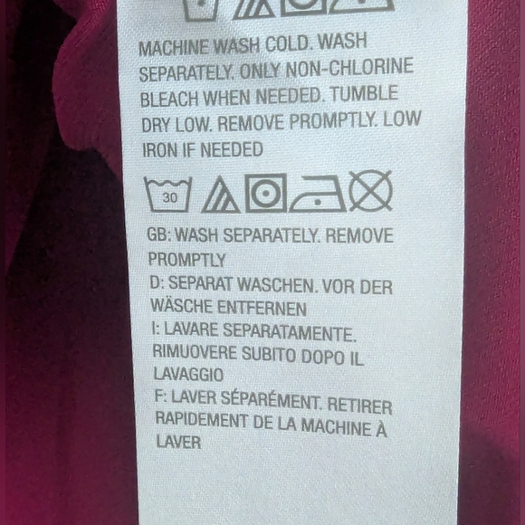 Susan Graver Everyday 3X Pink Liquid Knit Flutter Sleeve Blouse - Picture 5 of 8